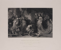 KG 17582
          <br/>
          Thomiris laat het hoofd van Cyrus in een vat met bloed dompelen.
          <br/>
          <em>Dick,Thomas (19de eeuw)</em>